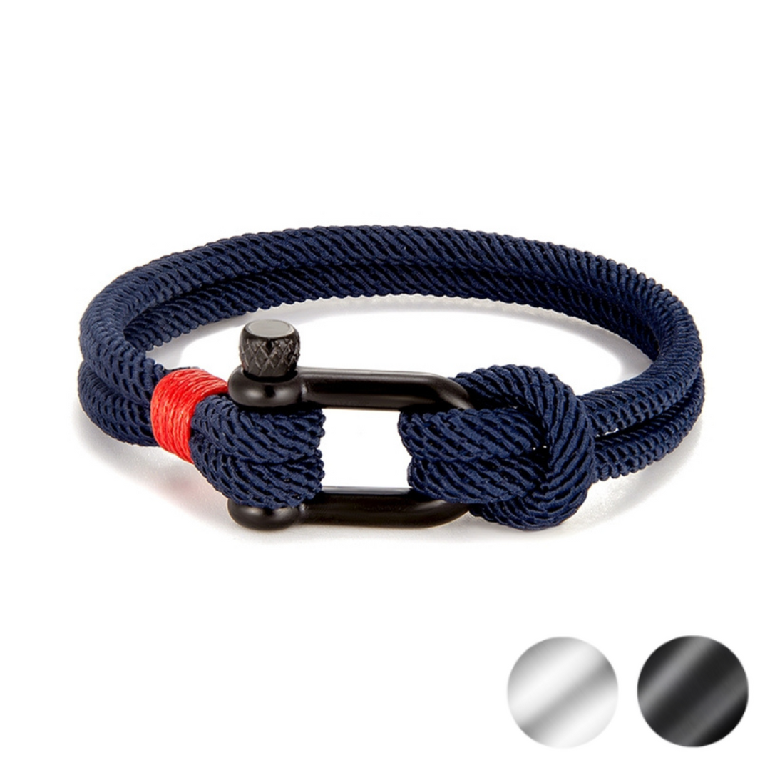 Men's Rope Bracelets – Armoured Elegance | Nautical-Inspired Designs